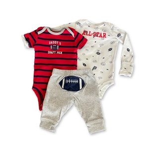 Carter’s NB Football Sports Outfit Bundle